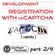 Custom Registration with reCAPTCHA - Code: Settings, Form Construction, jQuery Validation - part 2/4