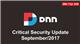 20. Critical Security Update - September/2017 - DNN Tip of The Week