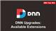 51. DNN Upgrade: Available Extensions - DNN Tip of The Week