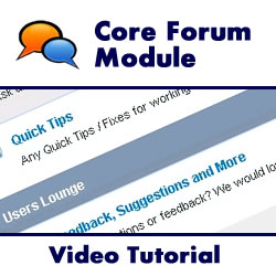 Forum Email, Creating Groups, User Settings