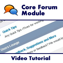 Forum General Settings and Options Configuration