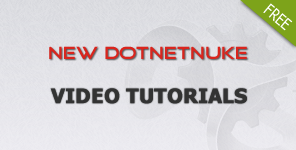 Free DotNetNuke Tutorials